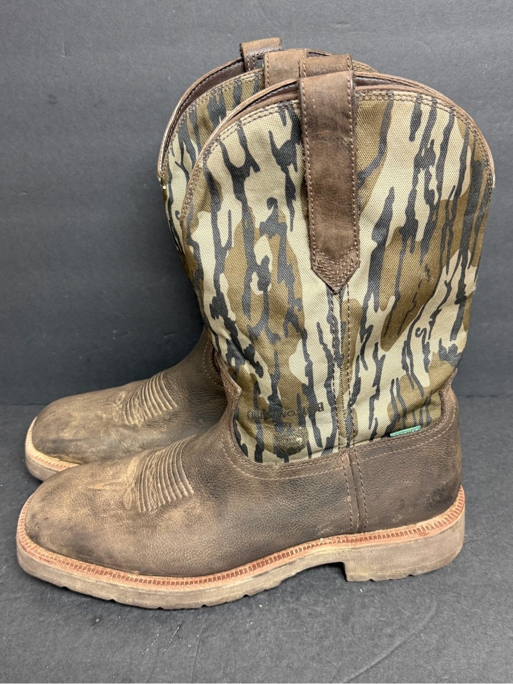 Tecovas x Mossy Oak Limited Edition Roper Cowboy Boots | Size 11 D
